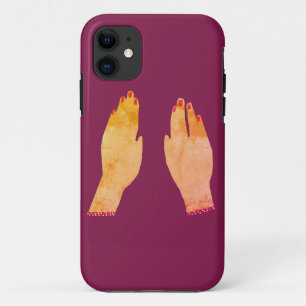 Capa Para iPhone 11 Unhas Mãos