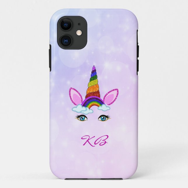 Capa Para iPhone 11 unicórnio (Verso)
