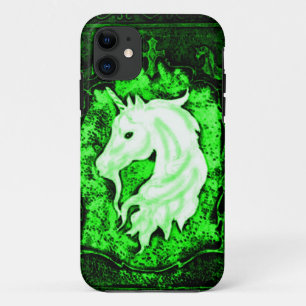 Capa Para iPhone 11 Unicórnio irlandês do país das fadas