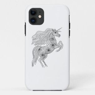 Capa Para iPhone 11 Unicórnio mágico inspirado