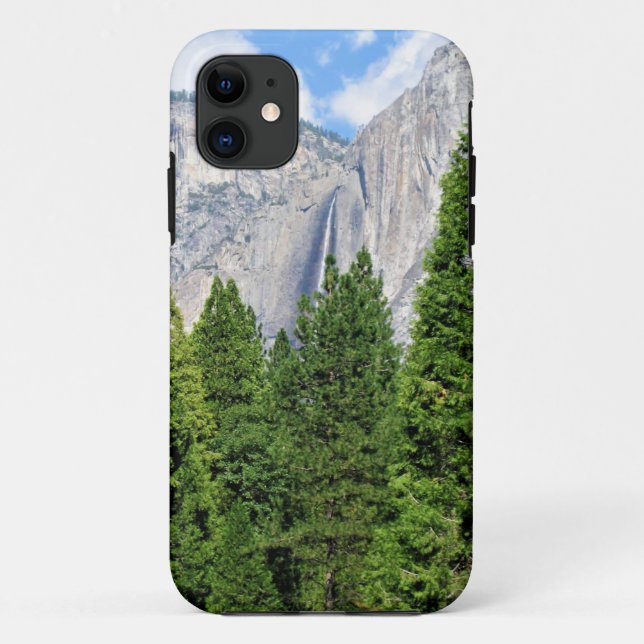 Capa Para iPhone 11 Upper Yosemite Falls, Parque Nacional de Yosemite, (Verso)