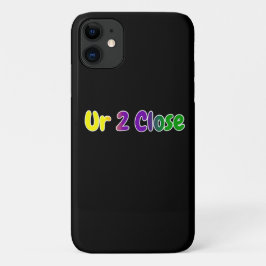 Capa Para iPhone 11 Ur 2 Fechar as Cores do Mardi Gras
