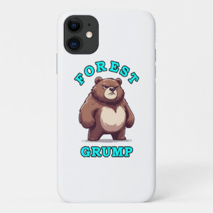 Capa Para iPhone 11 Urso Engraçado
