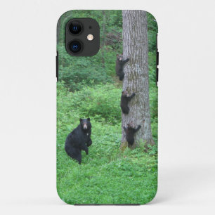 Capa Para iPhone 11 Urso & três Cubs
