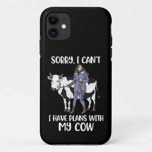 Capa Para iPhone 11 Vaca Engraçada Vaca Vaca Bonita Vaca Dotada Vaca