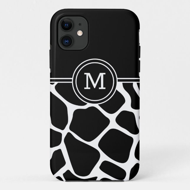 Capa Para iPhone 11 Vaca Rústica Retroativa Ocultar Padrão De Impressã (Verso)