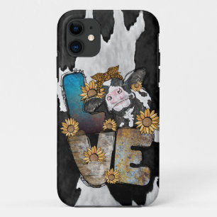 Capa Para iPhone 11 Vacas De Amor