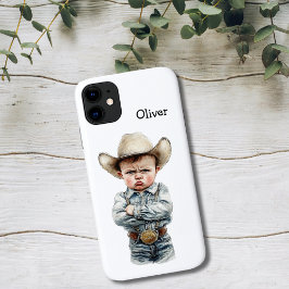 Capa Para iPhone 11 Vaqueiro Mal-Humorado