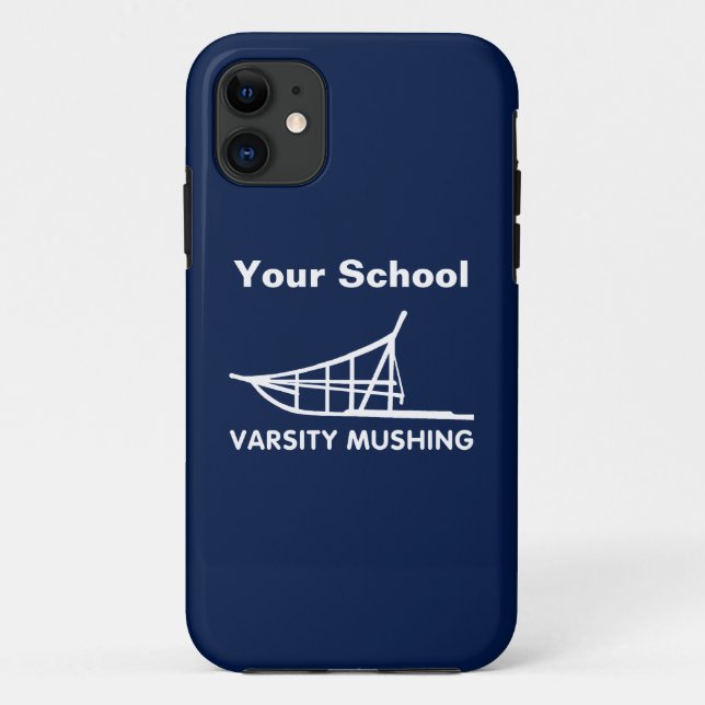 Capa Para iPhone 11 Varsity Mushing (Verso)