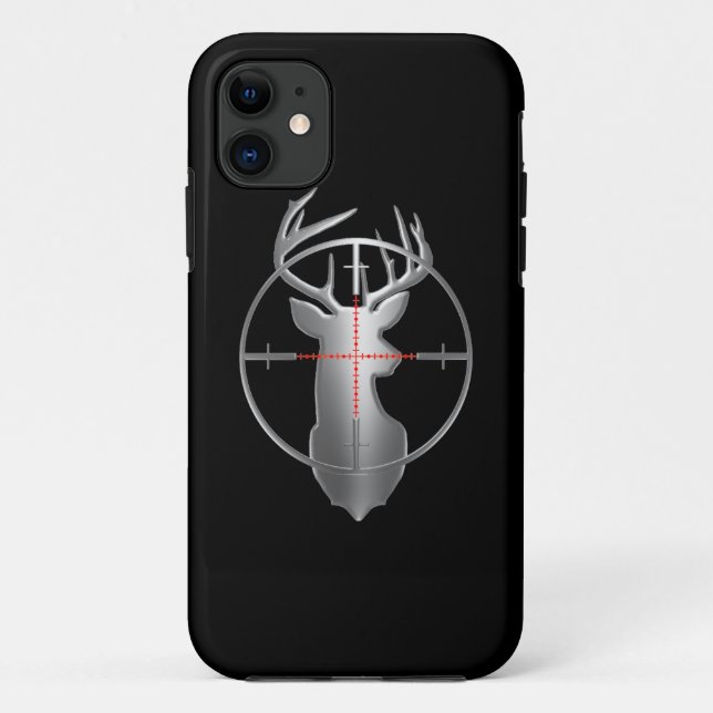 Capa Para iPhone 11 Veado em Cruzarias (Verso)