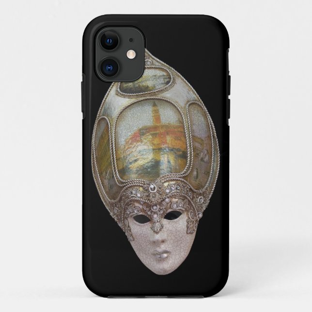 Capa Para iPhone 11 Venetian Máscaras iPhone 5 Mal Ali (Verso)