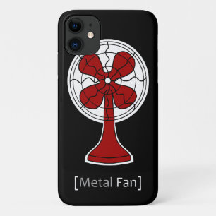 Capa Para iPhone 11 Ventilador metálico