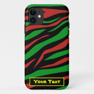 Capa Para iPhone 11 Verde preto vermelho - um tribo chamou Procura