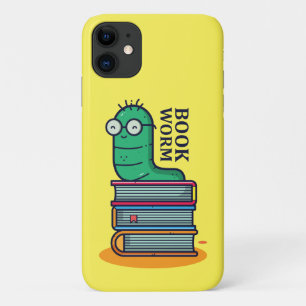 Capa Para iPhone 11 Verme de Livro