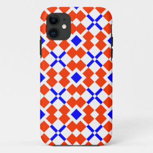 Capa Para iPhone 11 Vermelho e Azul, é Saxônia
