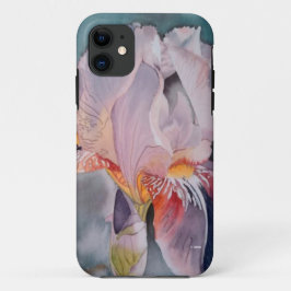 Capa Para iPhone 11 Vermelho Puro, Rosa Floral