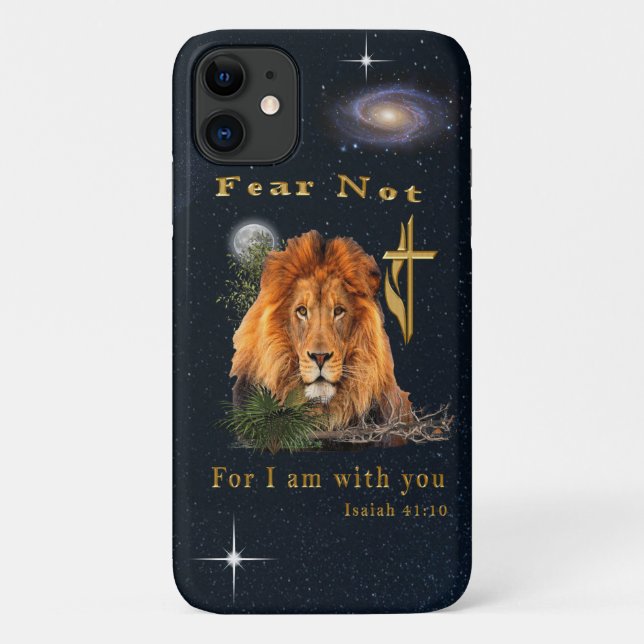 Capa Para iPhone 11 versículo bíblico (Verso)