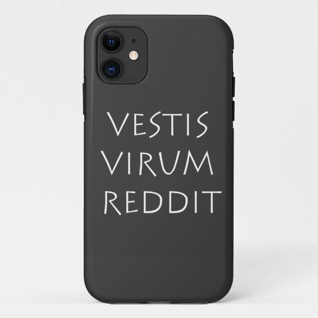 Capa Para iPhone 11 Vestis virum reddit (Verso)