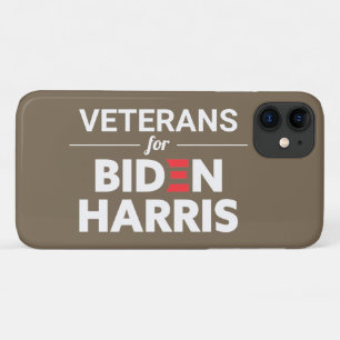 Capa Para iPhone 11 Veteranos para Biden Harris Texto Personalizado Br
