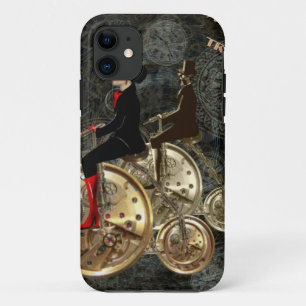 Capa Para iPhone 11 Viagem do tempo do Steampunk, peido do relógio