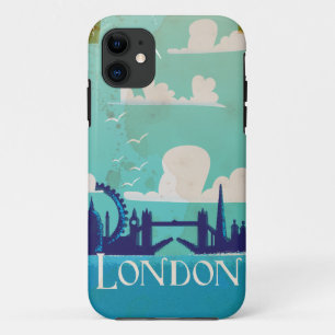 Capa Para iPhone 11 Viagens vintage de Londres
