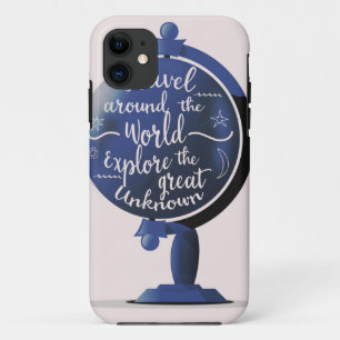Capa Para iPhone 11 Viajar Pelo Mundo Explorar o Grande Desconhecido