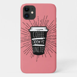 CAPA PARA iPhone 11 VICIADOS EM CAFÉ UNAM-SE