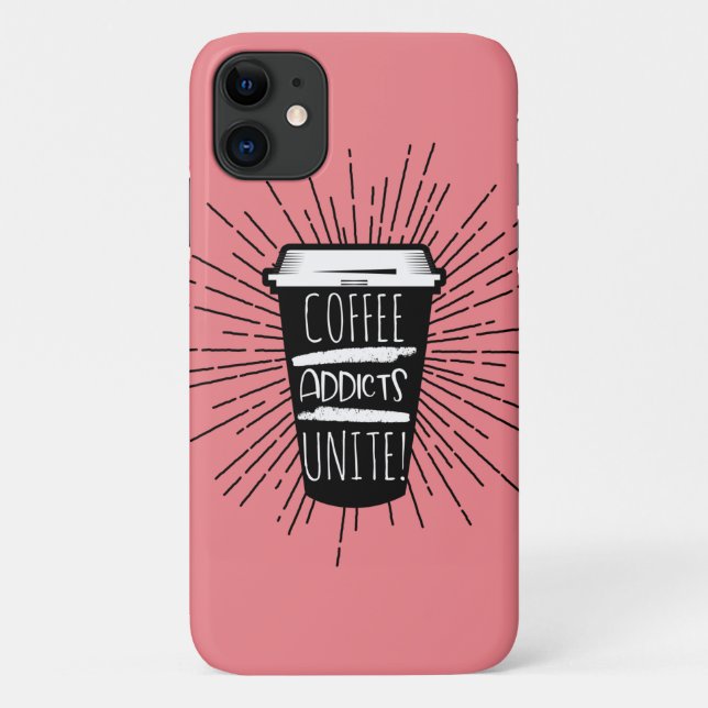 CAPA PARA iPhone 11 VICIADOS EM CAFÉ UNAM-SE (Verso)