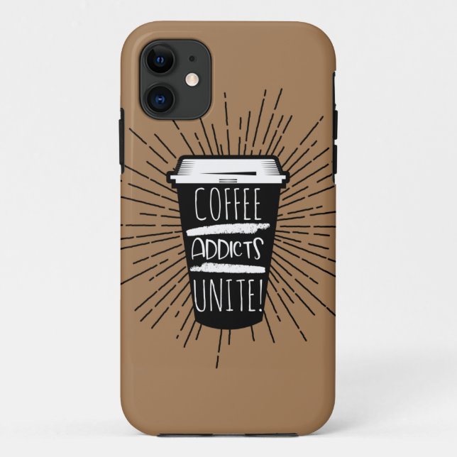CAPA PARA iPhone 11 VICIADOS EM CAFÉ UNAM-SE (Verso)