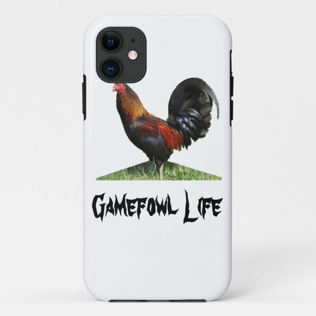 Capa Para iPhone 11 Vida de Gamefowl - caso do iPhone 5 (Verso)