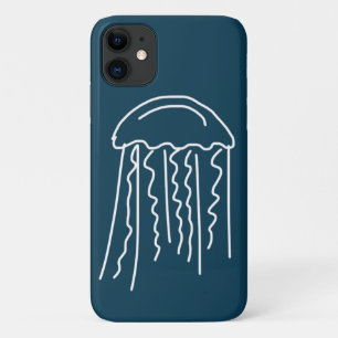 Capa Para iPhone 11 Vida marinha aquática moderna