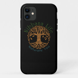 Capa Para iPhone 11 Vida Nibbana Preta
