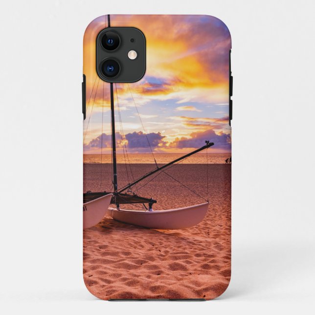 Capa Para iPhone 11 Vida no Mar bonito (Verso)