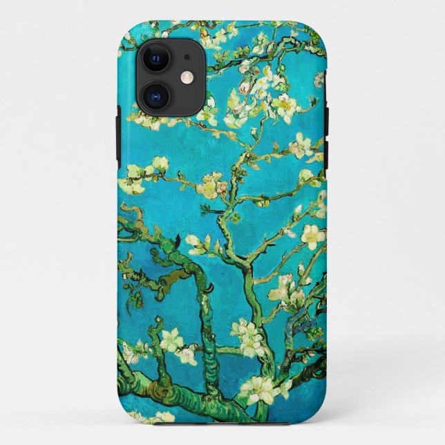 Capa Para iPhone 11 Vincent Van Gogh Almond Blossom Fine Art (Verso)