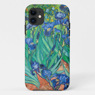 Capa Para iPhone 11 Vincent Van Gogh Íris Floral Vintage Arte Fina
