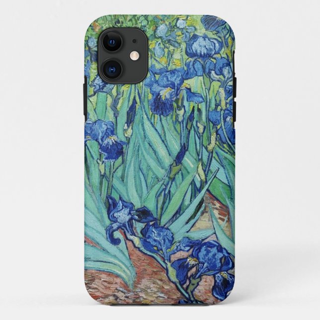 Capa Para iPhone 11 Vincent van Gogh Irises (Verso)