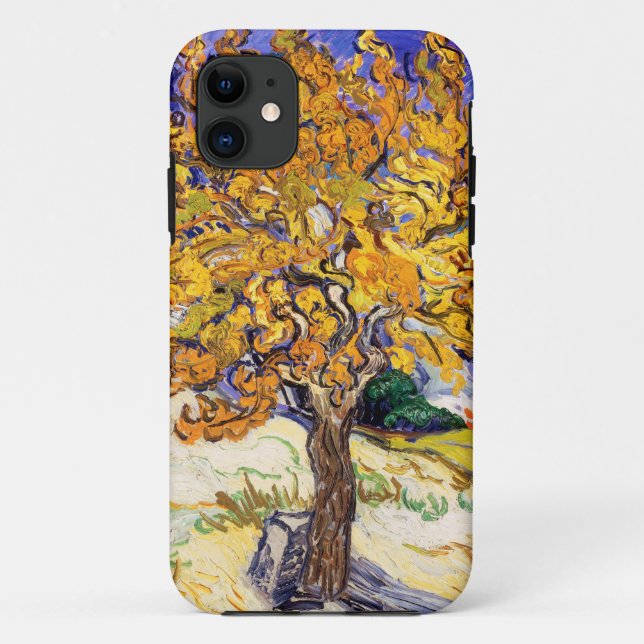 Capa Para iPhone 11 Vincent Van Gogh Mulberry Tree Fine Art (Verso)