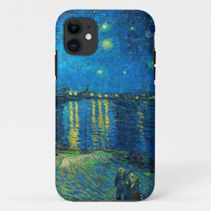 Capa Para iPhone 11 Vincent Van Gogh Noite Estrelada Sobre O Ródano