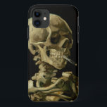 Capa Para iPhone 11 Vincent Van Gogh Skeleton com um cigarro em chamas<br><div class="desc">Vincent Van Gogh Skeleton com uma Capa de telefone de cigarro em chamas</div>