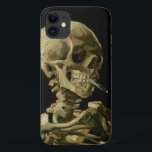 Capa Para iPhone 11 Vincent Van Gogh Skeleton com um Cigarro em chamas<br><div class="desc">Vincent Van Gogh Skeleton com um Cigarro queimado Capa de telefone de arte fina</div>