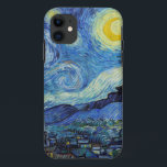 Capa Para iPhone 11 Vincent Van Gogh Starry Night Vintage<br><div class="desc">Capa de telefone De Belas Artes De Vincent Van Gogh Starry Night</div>