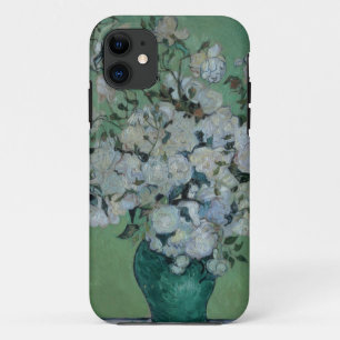 Capa Para iPhone 11 Vincent van Gogh um vaso dos rosas, 1892
