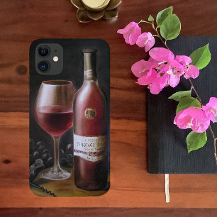Capa Para iPhone 11 Vinho tinto