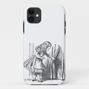 Capa Para iPhone 11 Vintage Alice no país das maravilhas que procura a