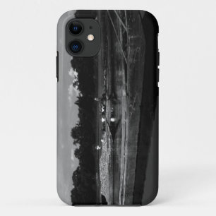 Capa Para iPhone 11 Vintage China Guilin Cormorant Pescador
