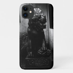 Capa Para iPhone 11 Vintage China Shanghai Yuyuan, estátua de jardim