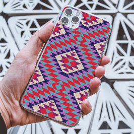 Capa Para iPhone 11 Vintage Clássico Padrão estético colorido