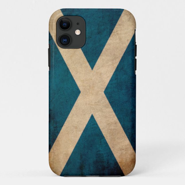 Capa Para iPhone 11 Vintage de Scotland (Verso)