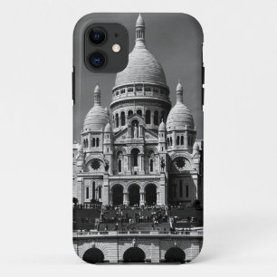 Capa Para iPhone 11 Vintage França Paris Sacre Coeur Basilica