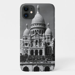 Capa Para iPhone 11 Vintage France Paris Sacre Coeur Basilica